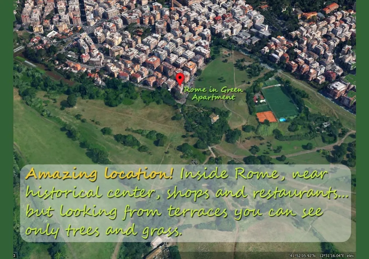 Green Apartment location